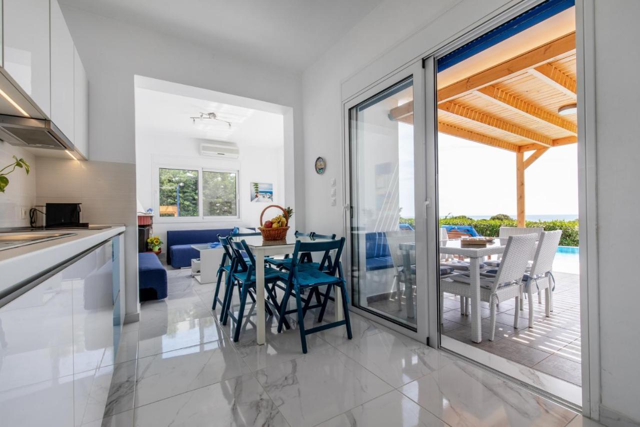 White Blue Villa Lakhania Zewnętrze zdjęcie